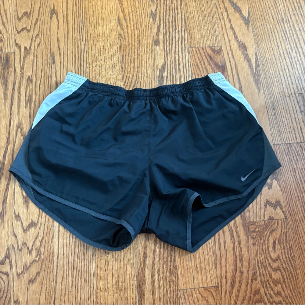 Nike Women's Athletic Shorts - Black and White